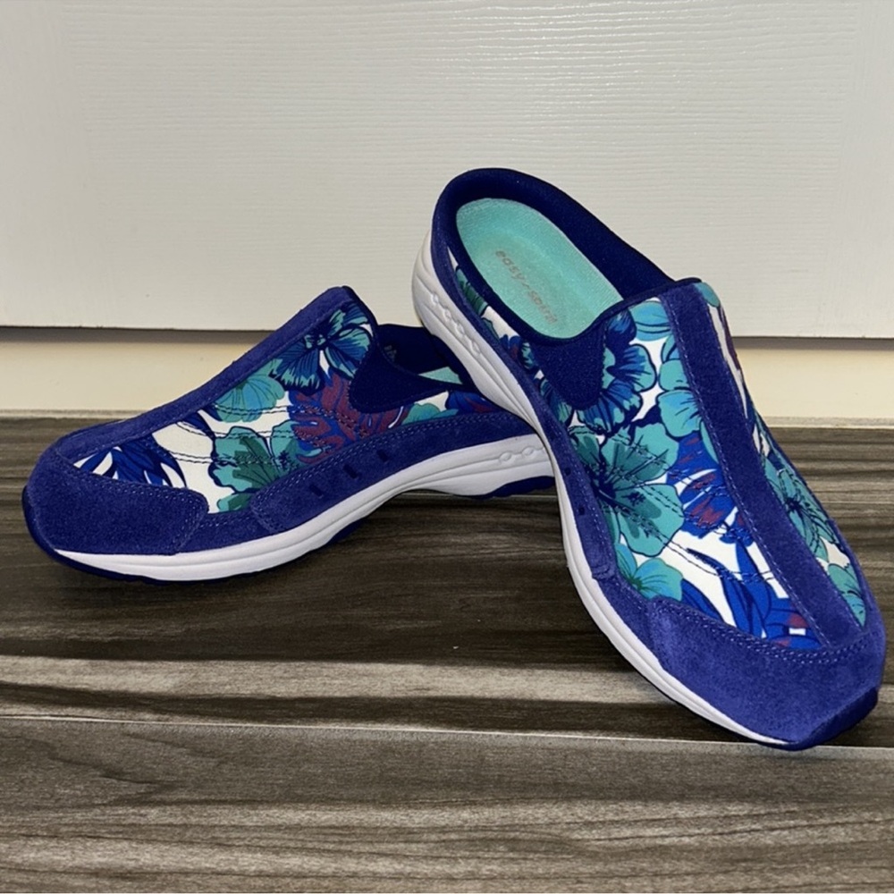 Easy Spirit Traveltime Fashion Mules - Picture 3 of 11